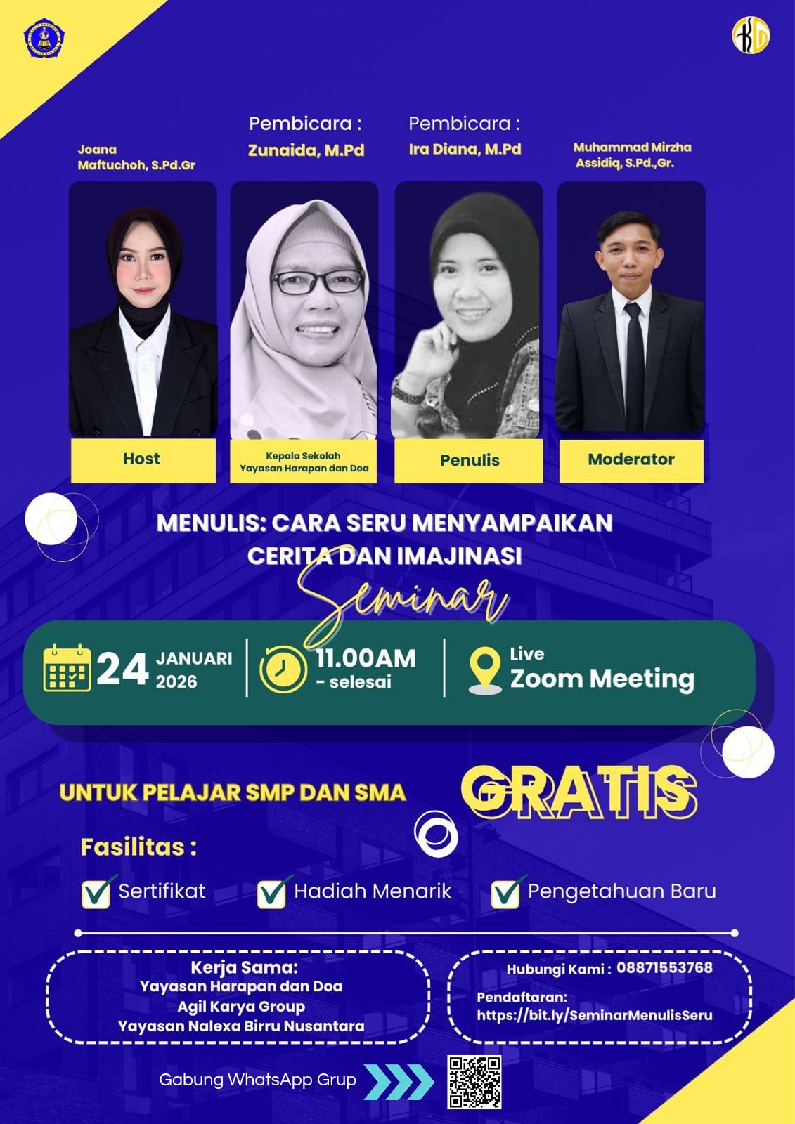 Seminar Menulis Agil Karya Group